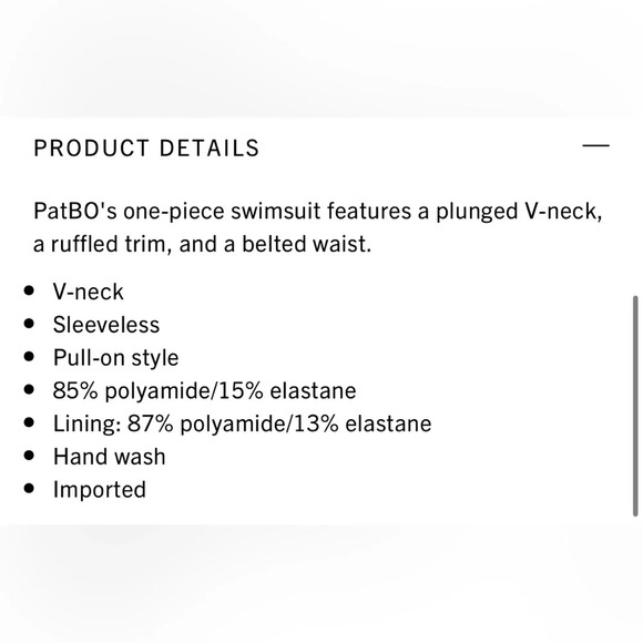 NWT $350 PatBO Plunge Ruffle One-Piece Swimsuit in Palace Green Size Small - Picture 10 of 12